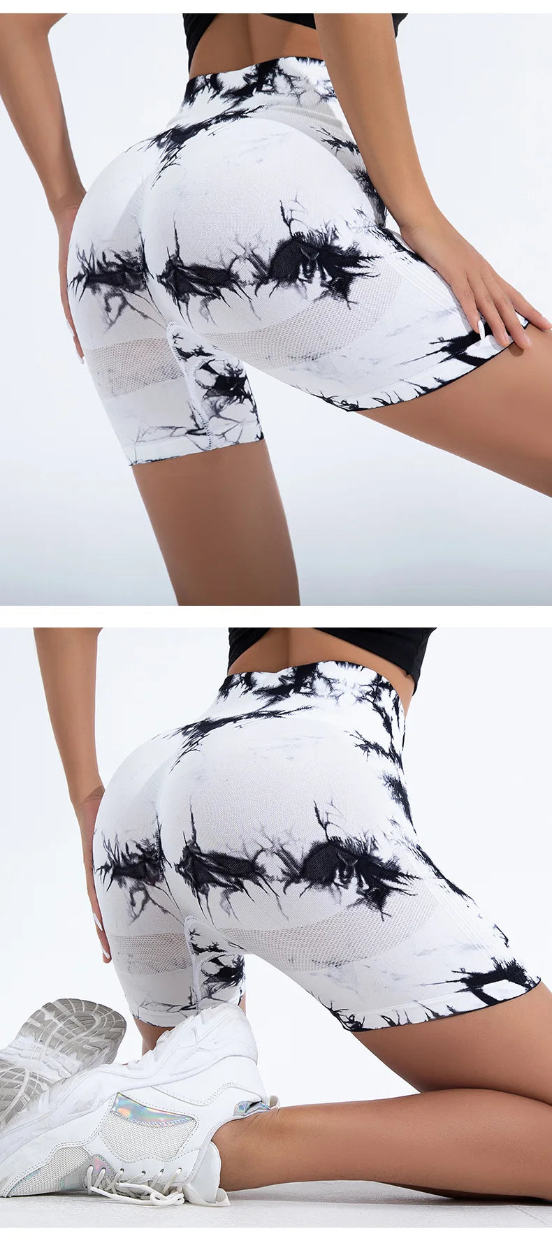High-Waist Butt-Lift Shorts
